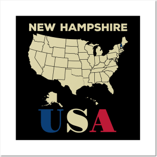 New Hampshire Posters and Art